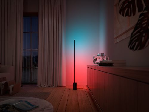 Philips hue signe store floor